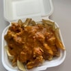 Chicken Curry & Chips (Lrg)